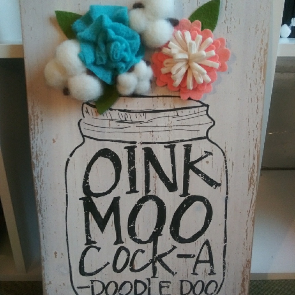 Farmhouse Style Sign